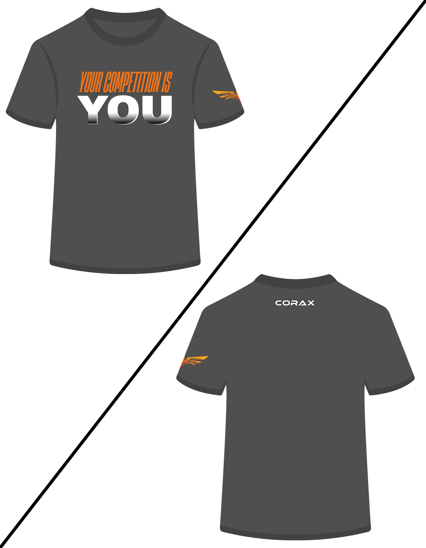 Corax Your Competition Is You T-Shirt