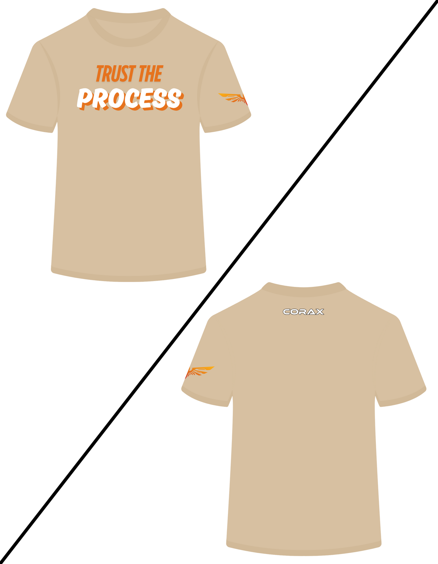 Corax "Trust The Process" T-Shirt