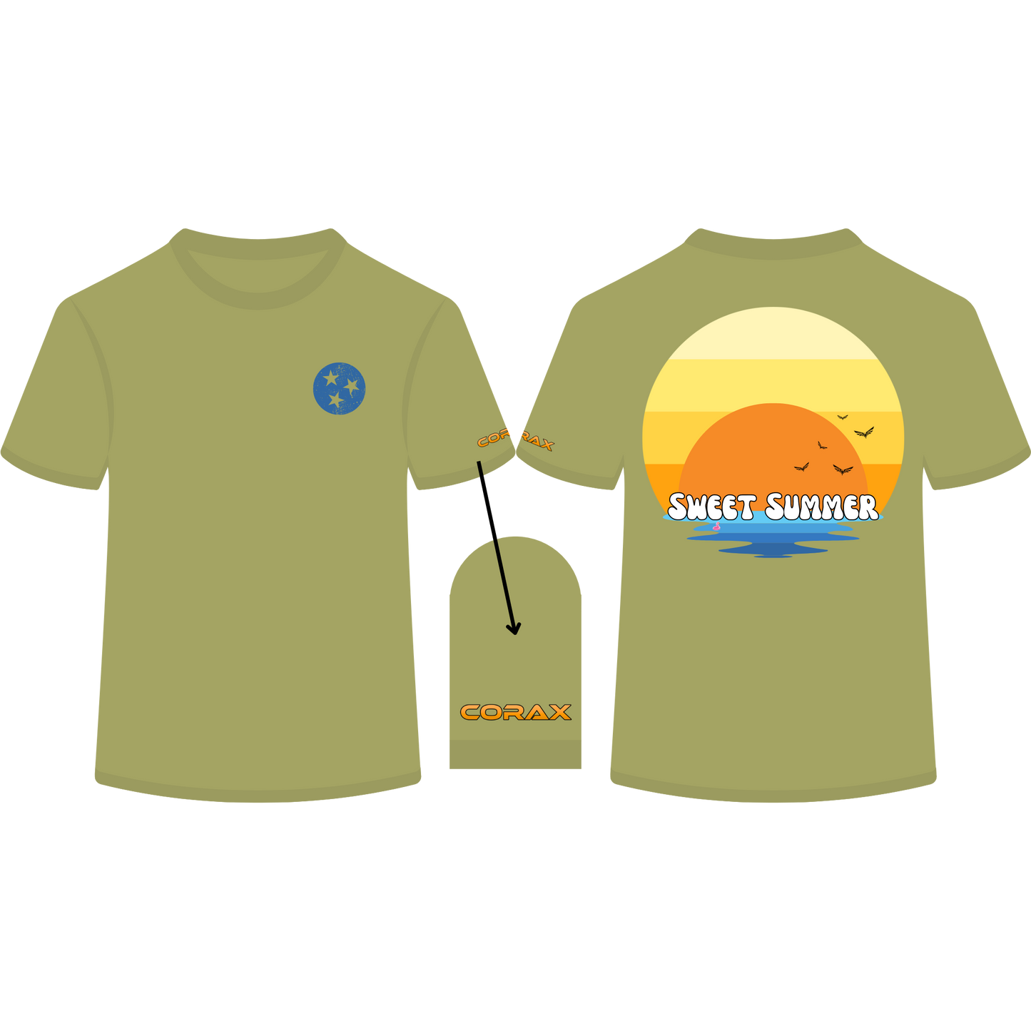 Corax Sweet Summer Unisex T-Shirt