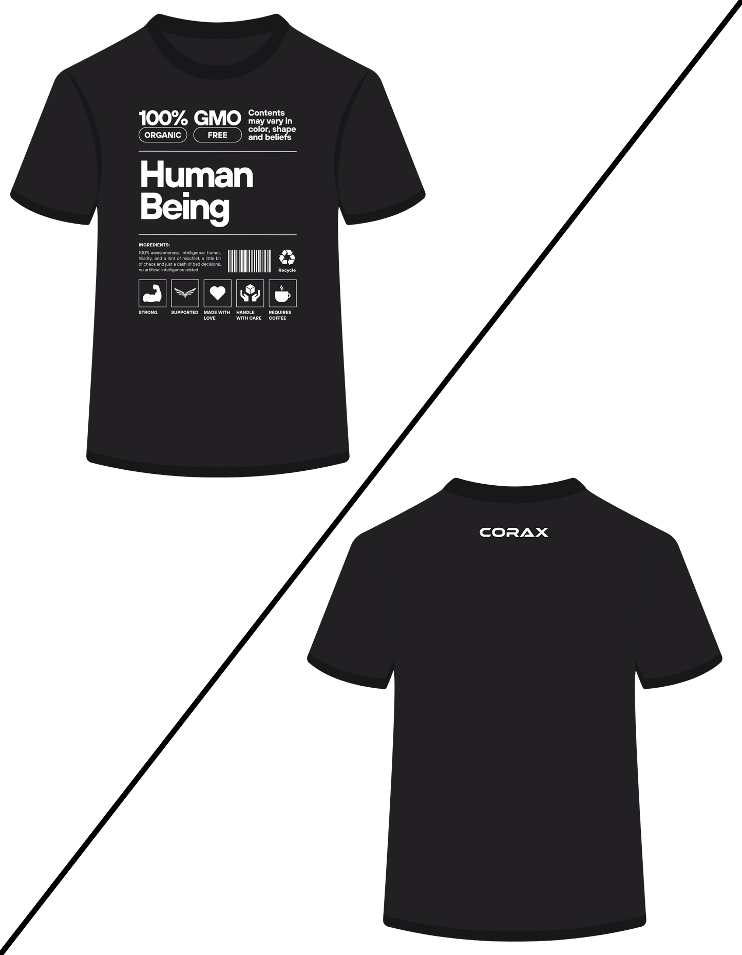 Corax Human Being T-Shirt