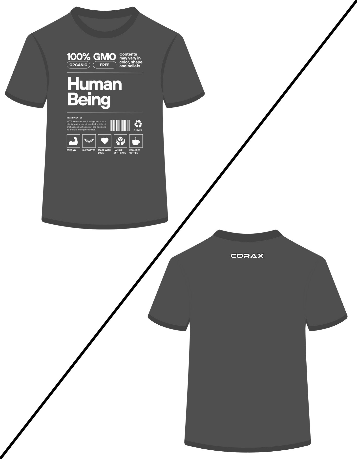 Corax Human Being T-Shirt