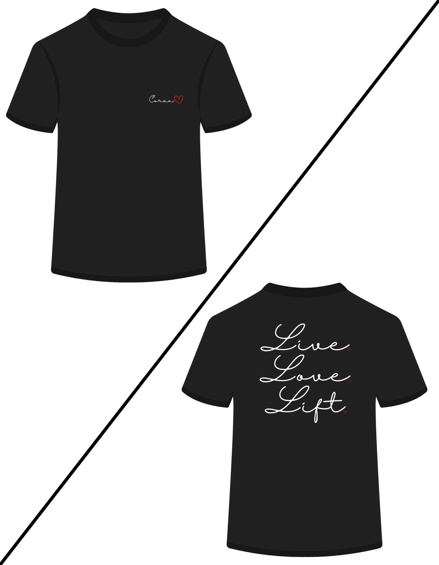 Corax Live Love Lift T-Shirt