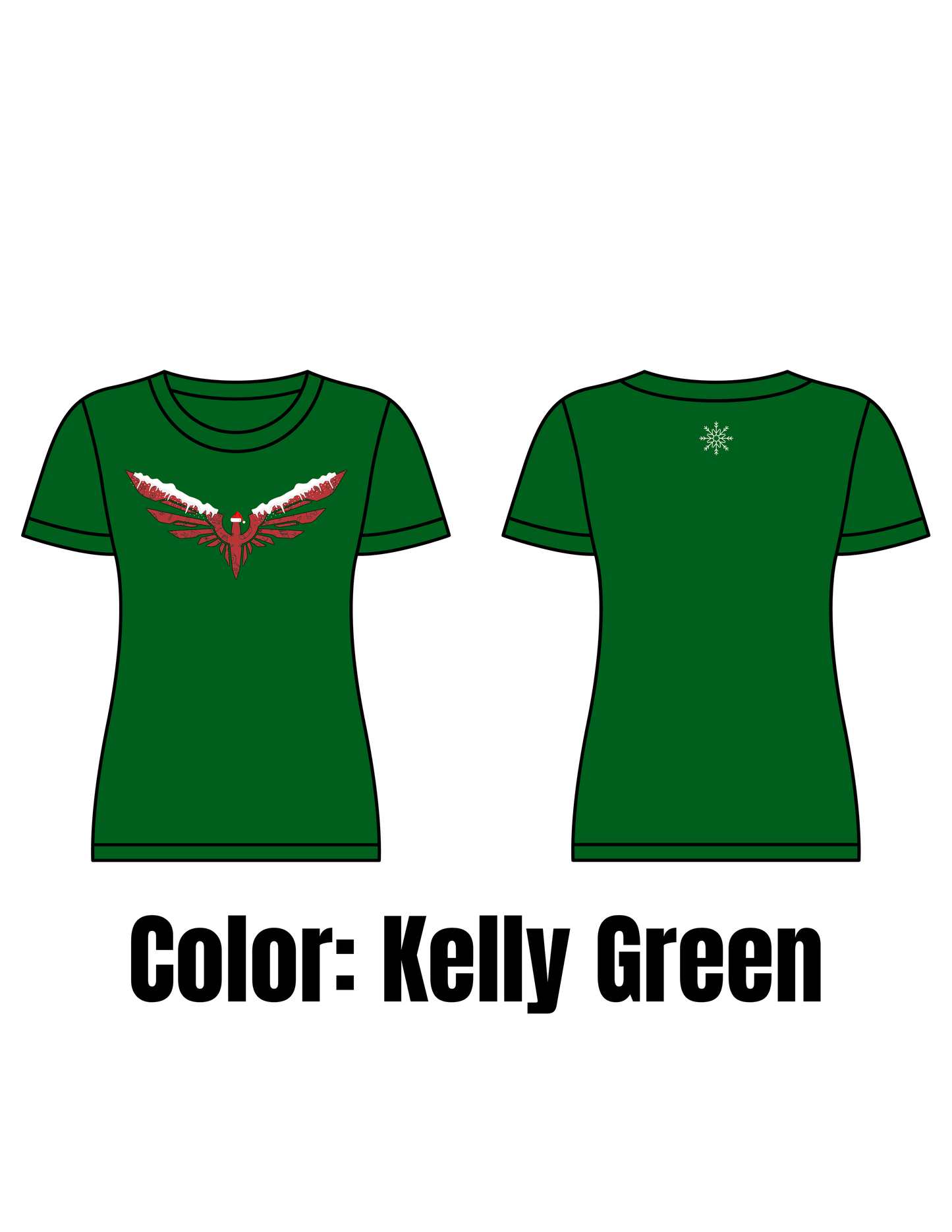 Women's Corax Christmas Logo T-shirt