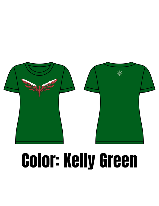 Women's Corax Christmas Logo T-shirt