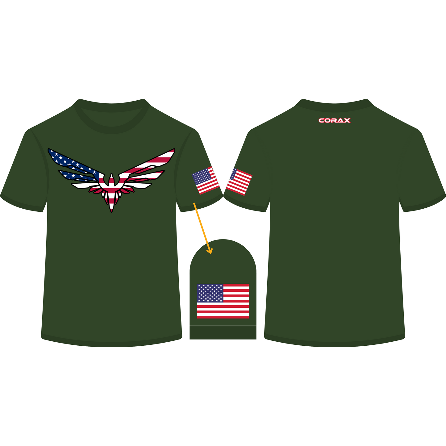 Corax 2024 Patriot Men's T-Shirt