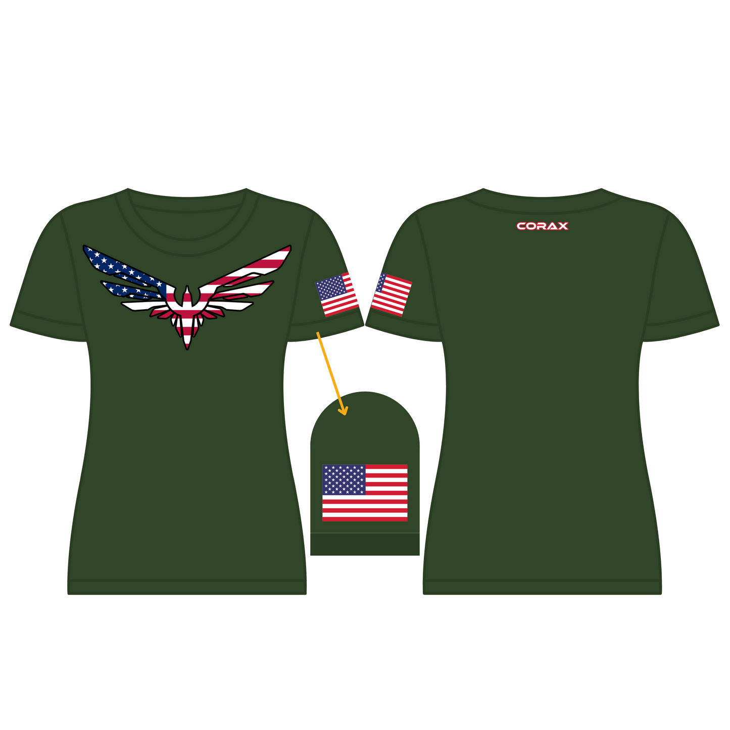 Corax 2024 Patriot Women's T-Shirt