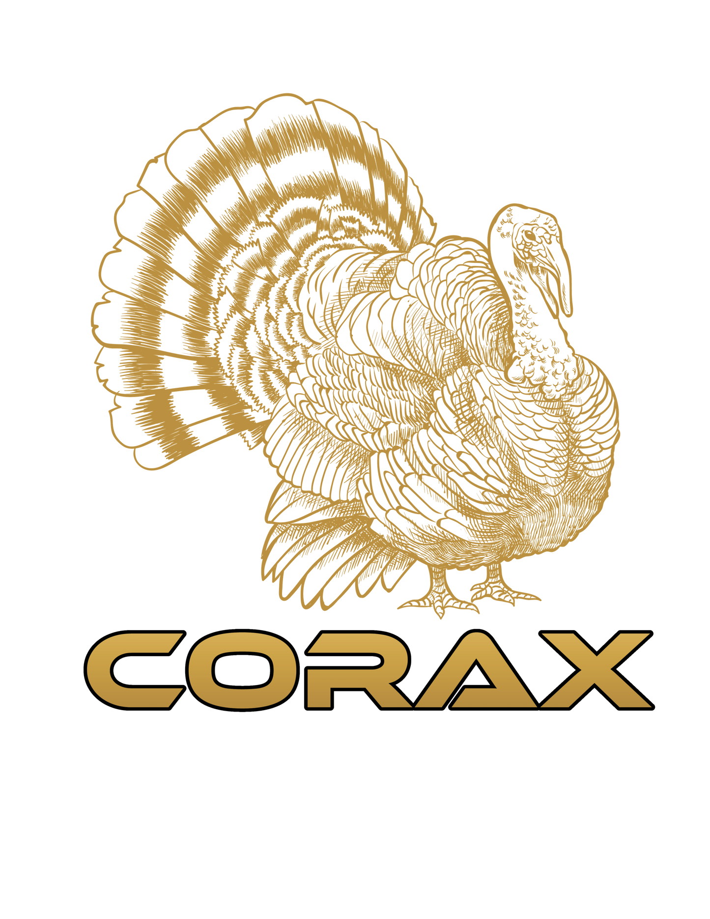 Women's Corax Thanksgiving Logo Short Sleeve T-shirt