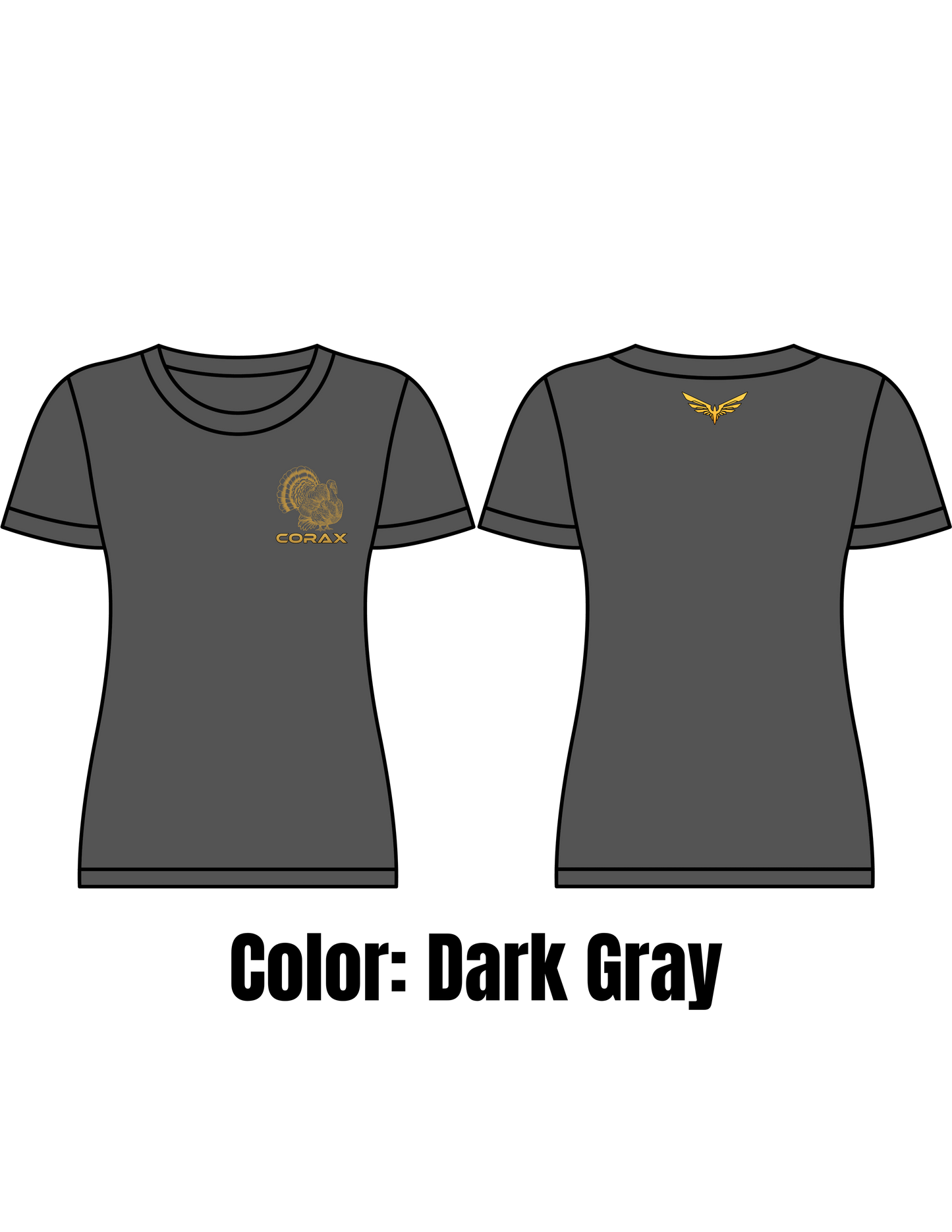 Women's Corax Thanksgiving Logo Short Sleeve T-shirt