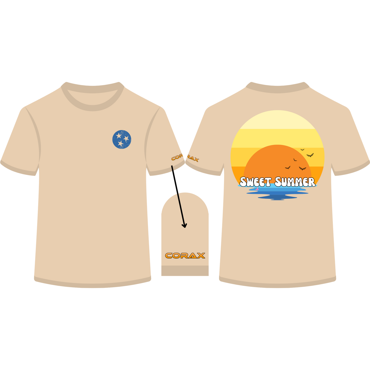 Corax Sweet Summer Unisex T-Shirt