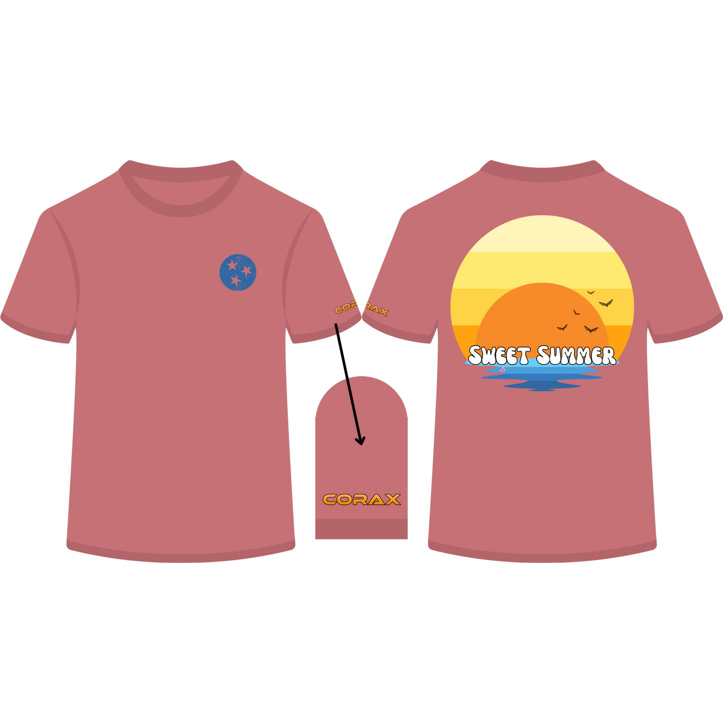 Corax Sweet Summer Unisex T-Shirt