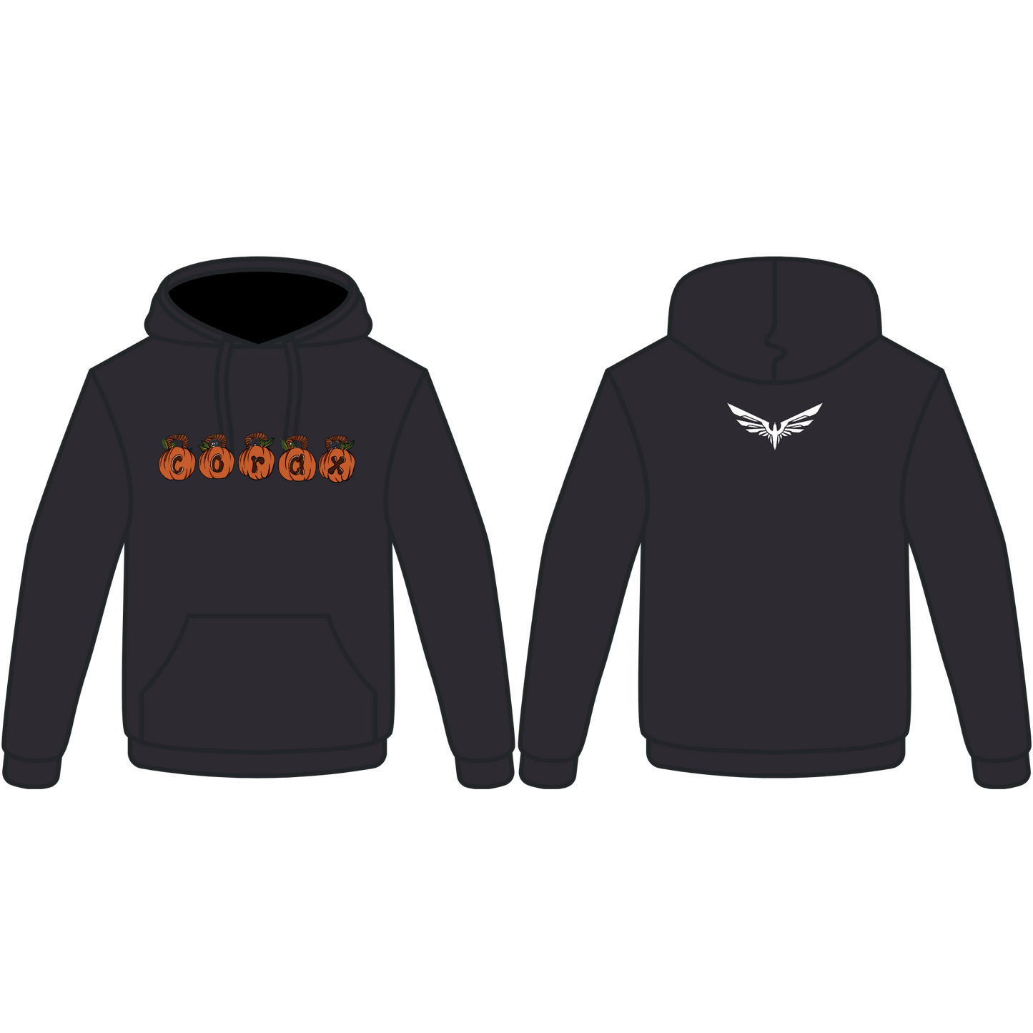 Corax Pumpkin Bells Hoodie