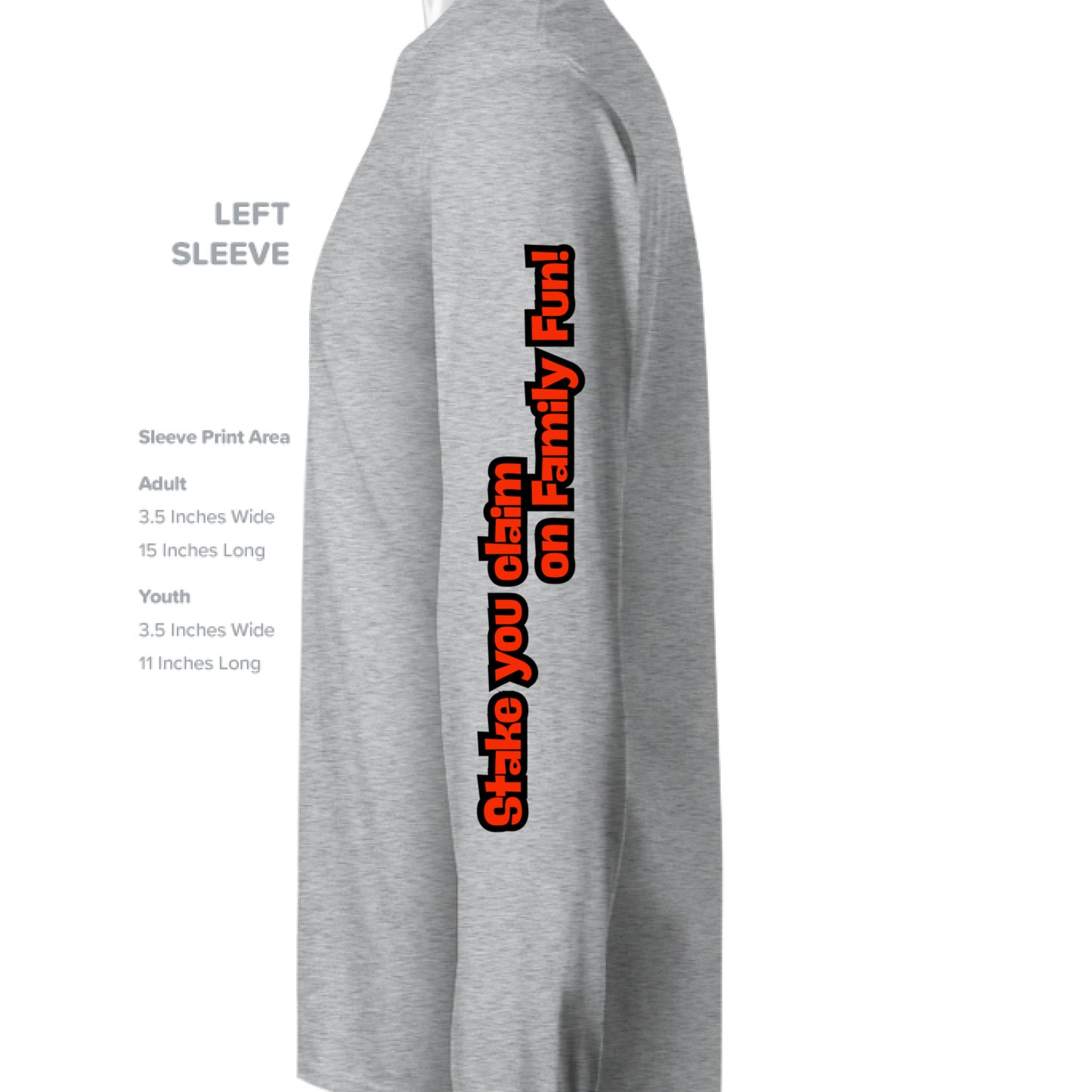 Heather Gray (90/10) - SLEEVE_LEFT