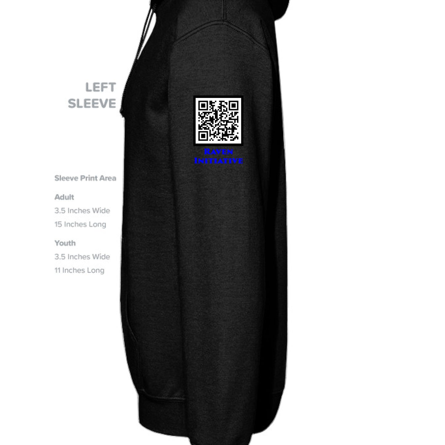 BLACK/ BLACK - SLEEVE_LEFT