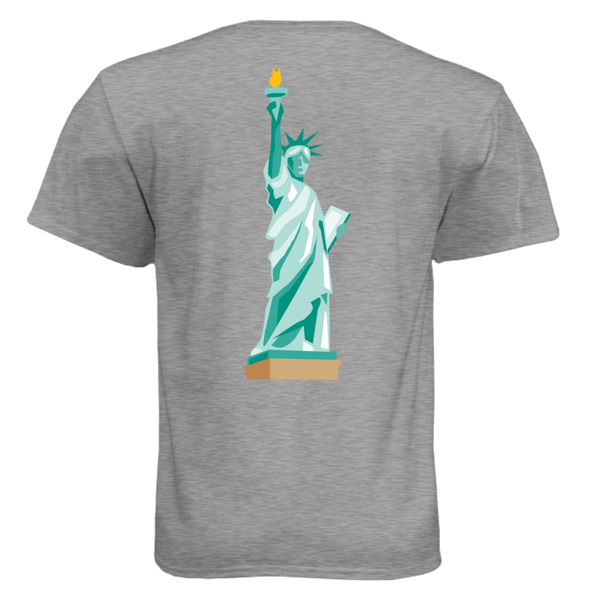 Dark Heather Grey (60/40) - BACK