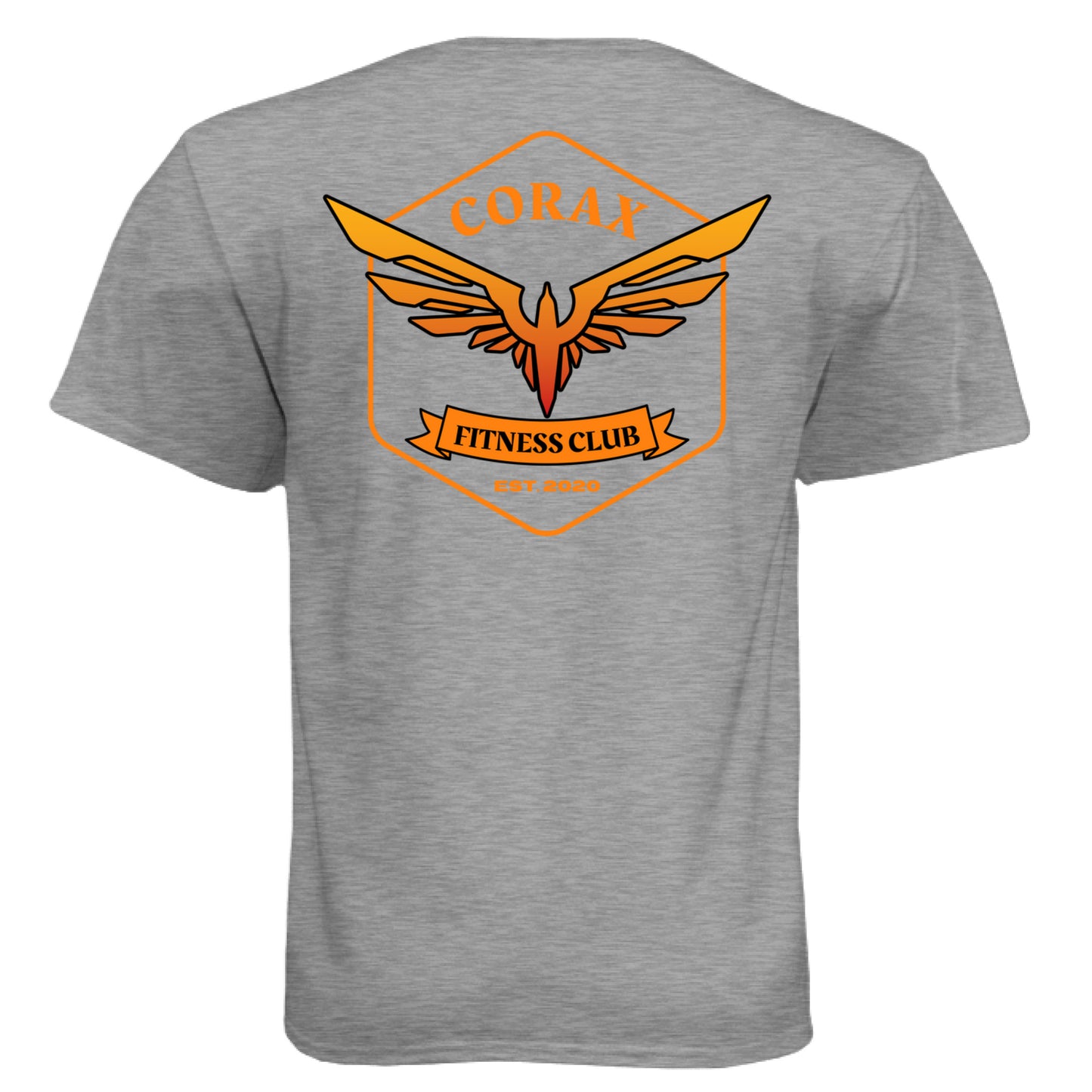 Dark Heather Grey (60/40) - BACK