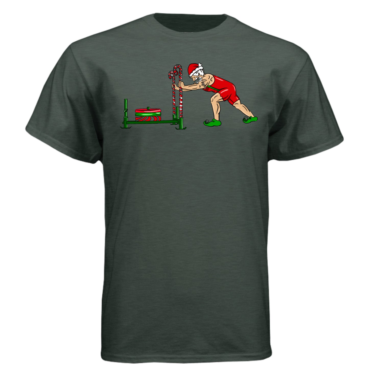 Heather Forest Green - FRONT
