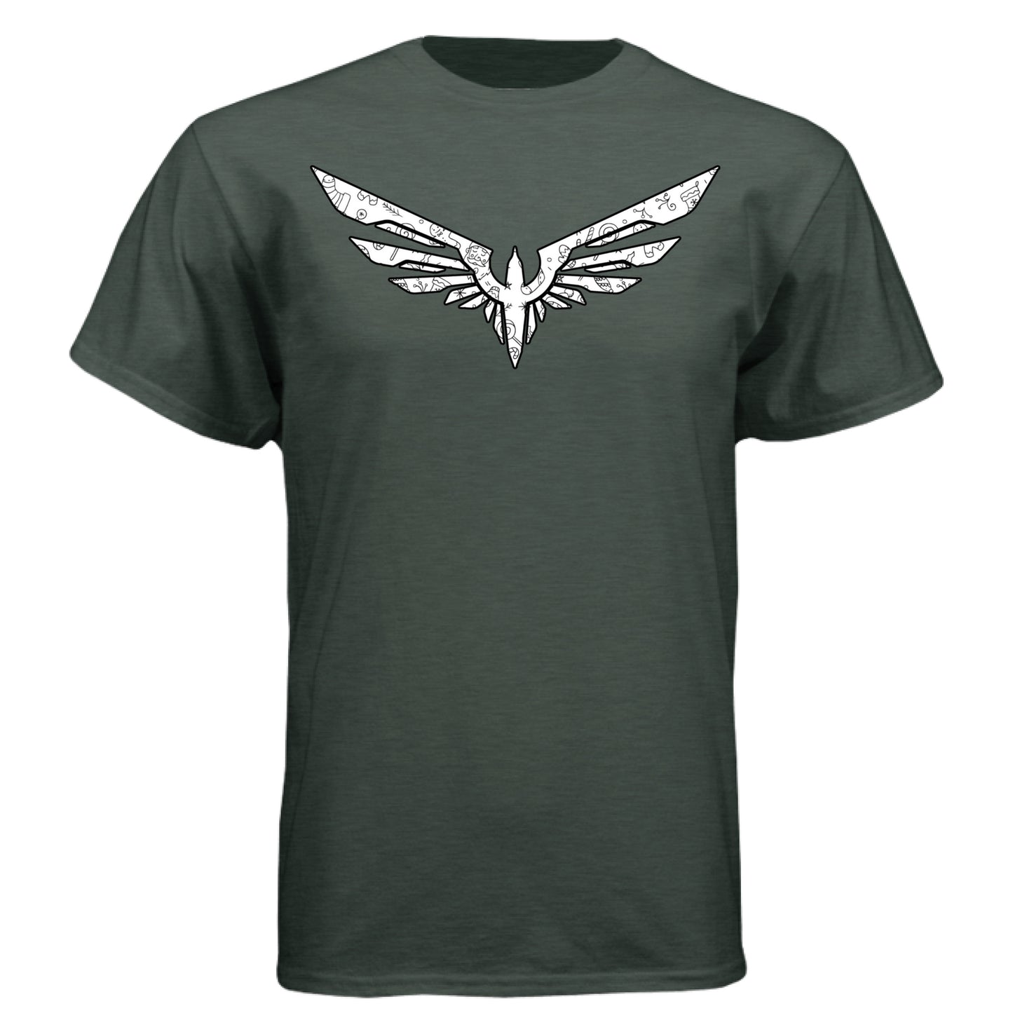 Heather Forest Green - FRONT