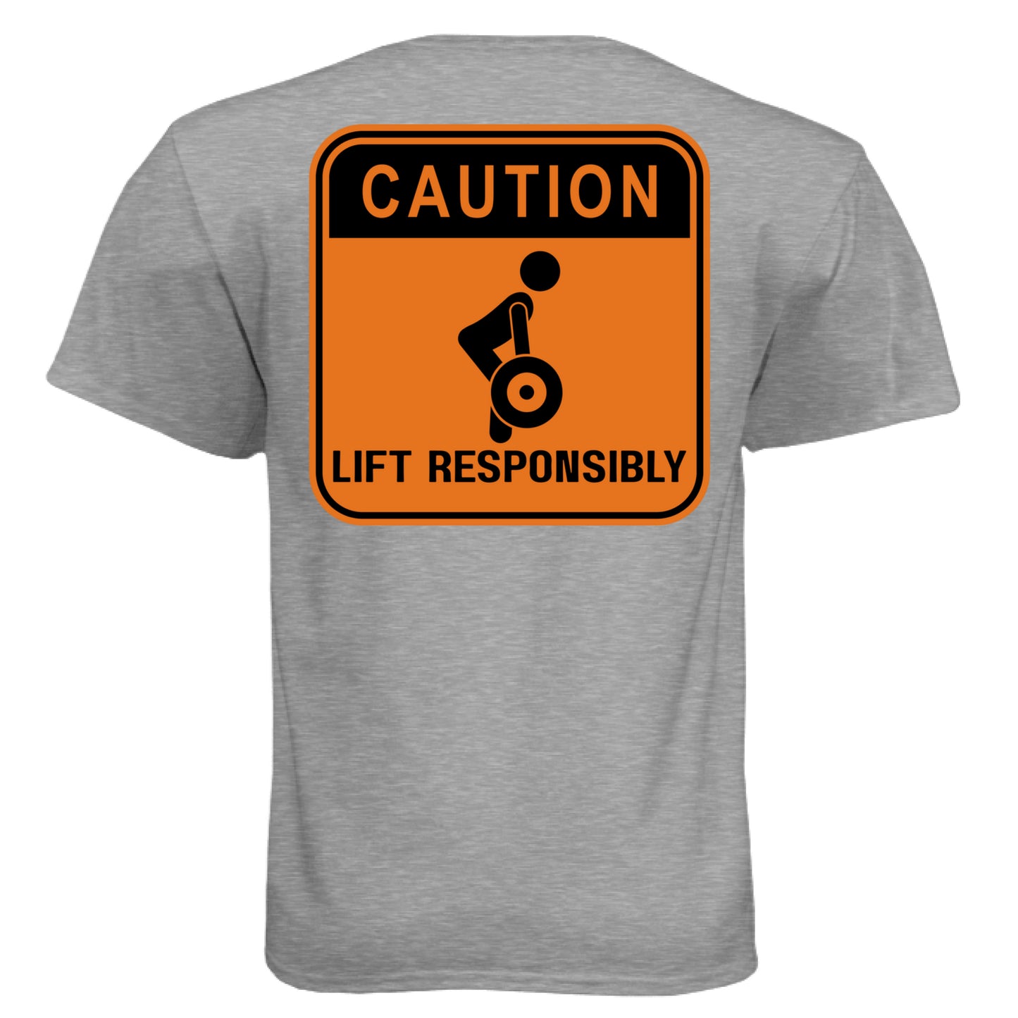 Dark Heather Grey (60/40) - BACK