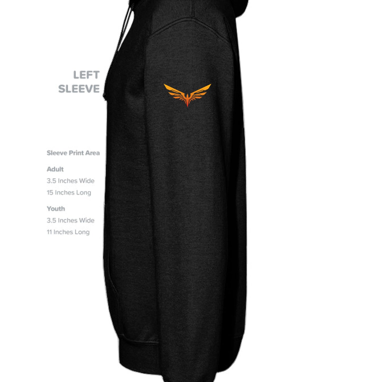 BLACK/ BLACK - SLEEVE_LEFT
