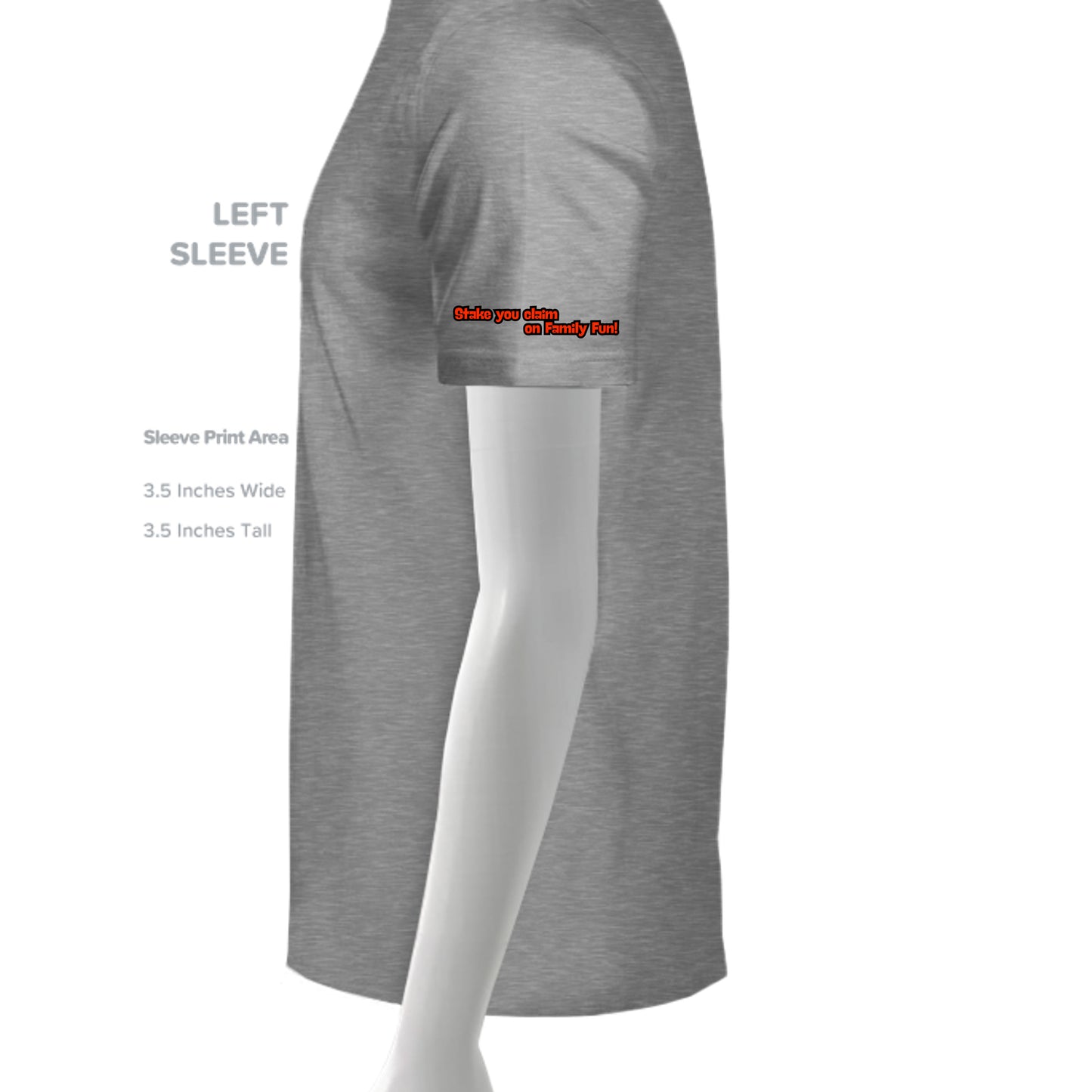 Dark Heather Grey (60/40) - N6210 - SLEEVE_LEFT
