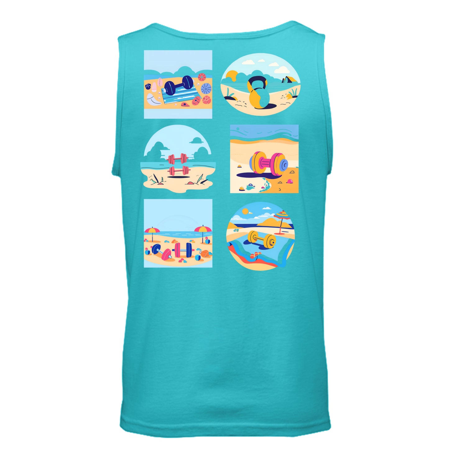 Tahiti Blue - 3633 - BACK